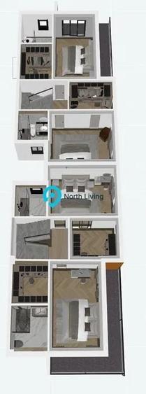 Vilă duplex 220 mp, curte și parcare, Bucureștii Noi – 2 Cocoși - 5