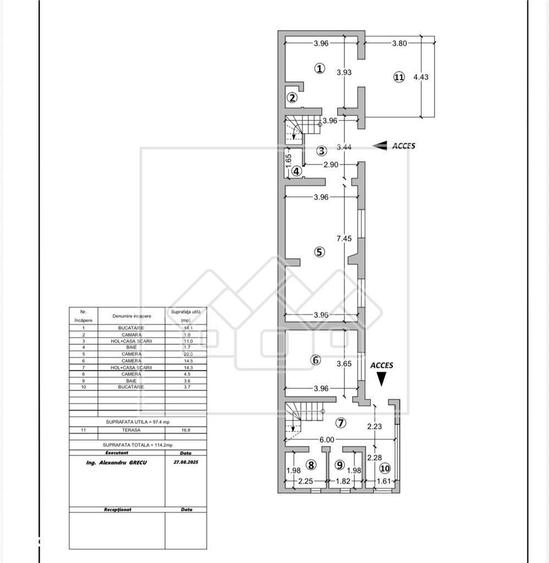 Casa individuala - 5 camere, 184 mp, acces auto - Dumbravii - 15