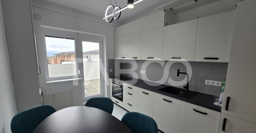 Penthouse de inchiriat Tineretului Sibiu 2 camere 2 terase p - 8