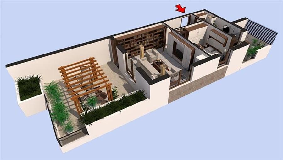 Penthouse, Proprietar, incalzire pardoseala, 2023, terase 40 mp, zona case - 4