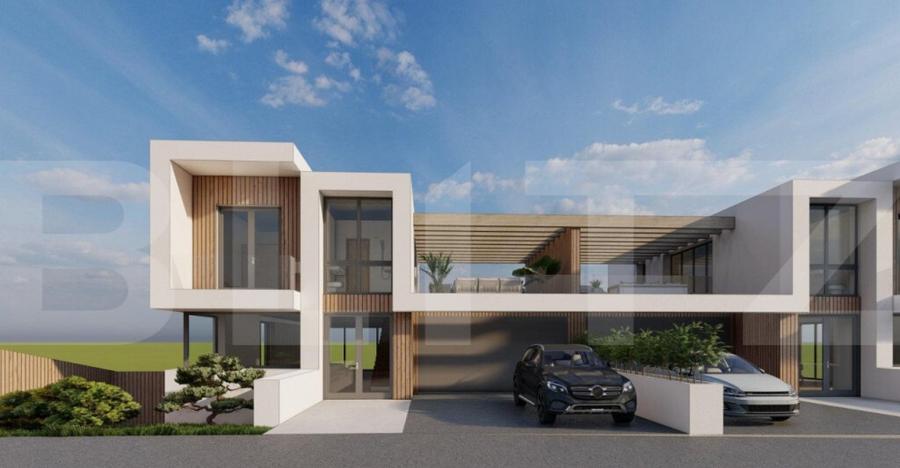 Teren cu autorizatie de constructie duplex, 1061 mp, zona Wo - 12