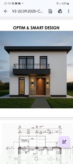 Teren cu proiect si autorizare de constructie - 1