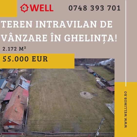Teren intravilan de vânzare în Ghelința, în zona Újszer! - 1