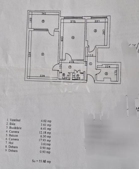 2 camere, 8/10, 56mp, anvelopat-Gorjului - 9