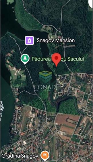 Oportunitate-Teren Snagov cu Deschidere Directa Lac si Padure 12.135mp - 3