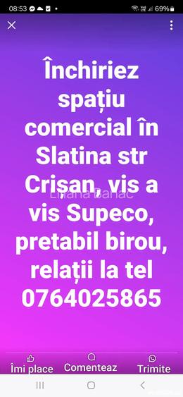 Inchiriez spa?iu comercial