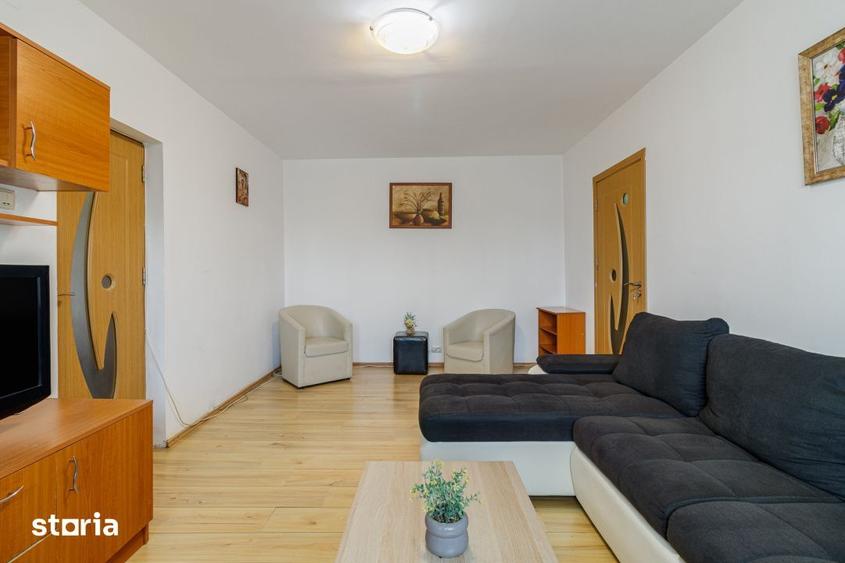 Apartament cu 2 camere, mobilat în Tineretului