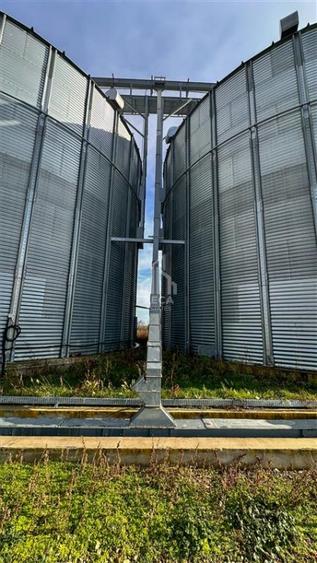 Baza receptie si depozitare cereale 3000 tone | 2 ha teren | Utilata complet - 9