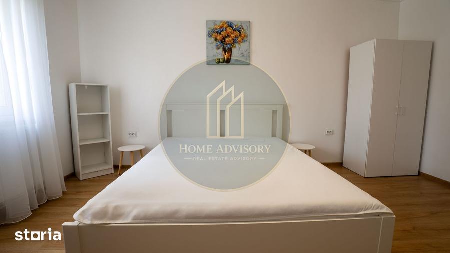 Apartament cu 2 camere decomandat, mobilat în Sud
