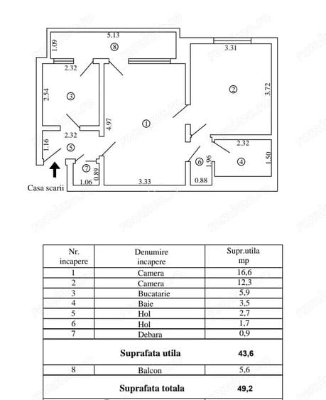 Apartament 2 camere Tiglina 2 Apartament 2 camere Tiglina 2