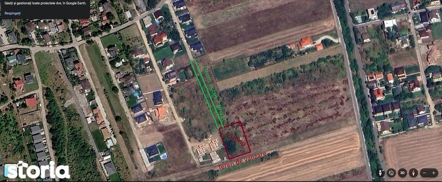 Teren 918 mp Corbeanca Tamasi | Intravilan POT 27% | P+2E+M - 2