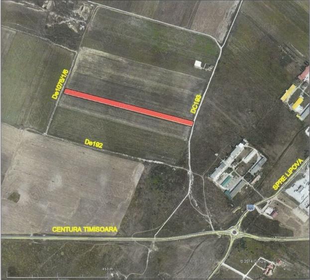 Teren de 15000 mp, în Dumbrăvița
