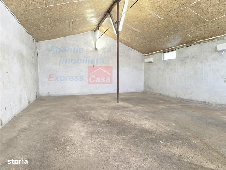 Casa renovata complet + Hala 160 mp de inchiriat in Holboca, 10 minute - 6