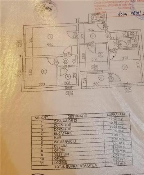 Apartament 3  camere utilat mobilat Decebal - 1