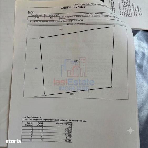Teren de 500 mp, în Bârnova
