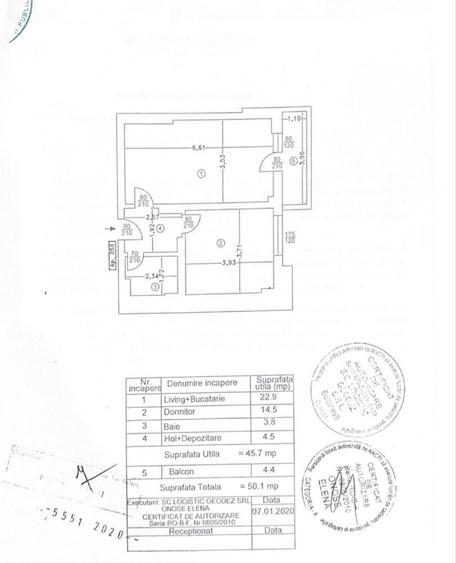 Apartament 2 camere, Metropolitan Metalurgiei,parcare subteran inclus - 1
