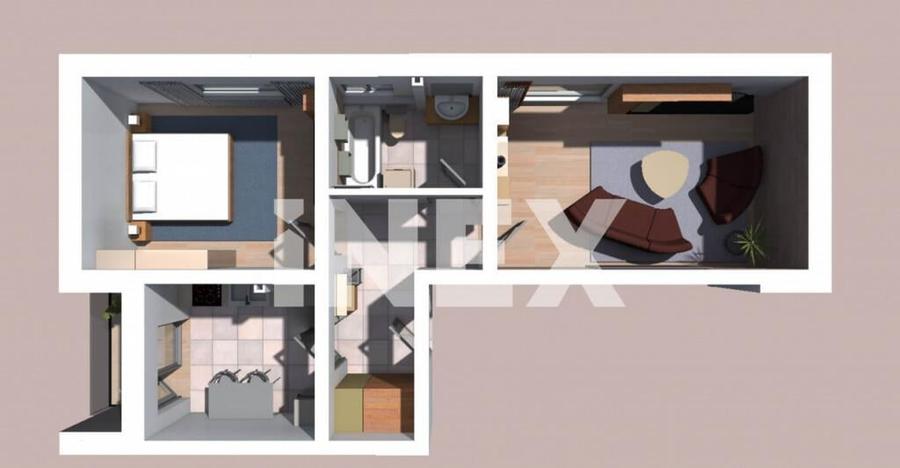 Investi?ie sigura! Apartament 2 camere in imobil nou, pre - 10