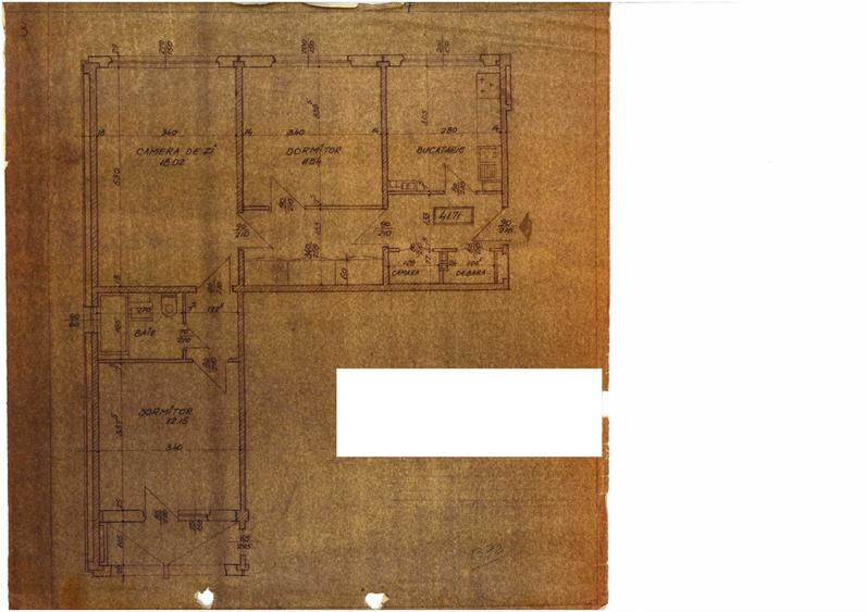 apartament 3 camere, semidecomandat, etaj 1, Theodor Pallady - 1