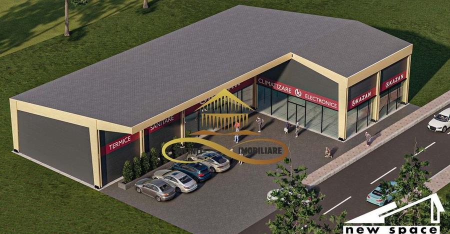 Hala cu cladire de birouri | Stefan cel Mare | Roman/Neamt - 1