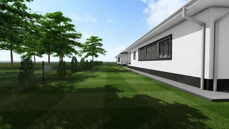 Tautii Magheraus (zona str. 4) PROIECT NOU casa pe parter, s.c.=150 mp, teren 500 mp - 2