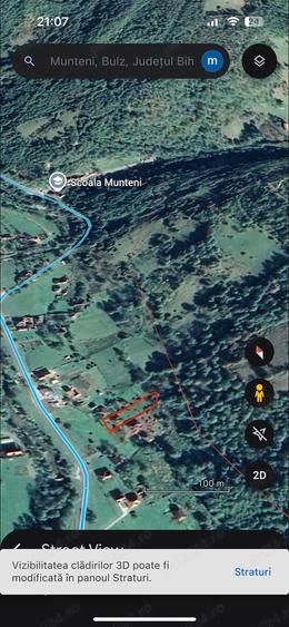 Vand casa ?i teren in Munteni, comuna Bulz, cu ie?ire la DJ - 8