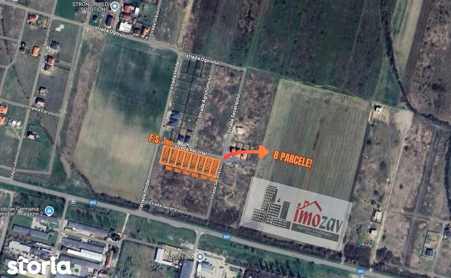 8 Parcele de teren de vanzare Strada Recoltei (5 vandute - 3 ramase) - 5
