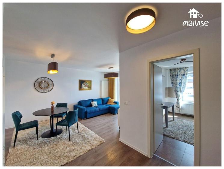 Apartament cu 2 camere decomandat, mobilat în Tractorul