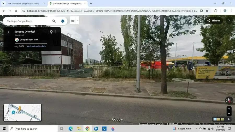 Teren liber de inchiriat | Sos Oltenitei | acces facil | Zona A2B - 4