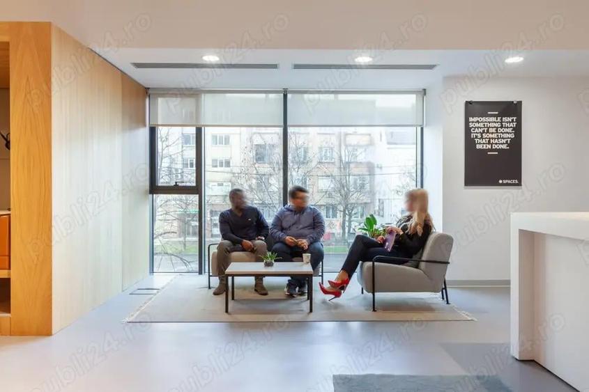Spa?iu de birou frumos proiectat pentru 3 persoana in Spaces Unirii - 4