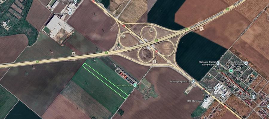 Teren Industrial A0 Popesti-Leordeni | utilitati: curent si gaz | #IP6 - 2