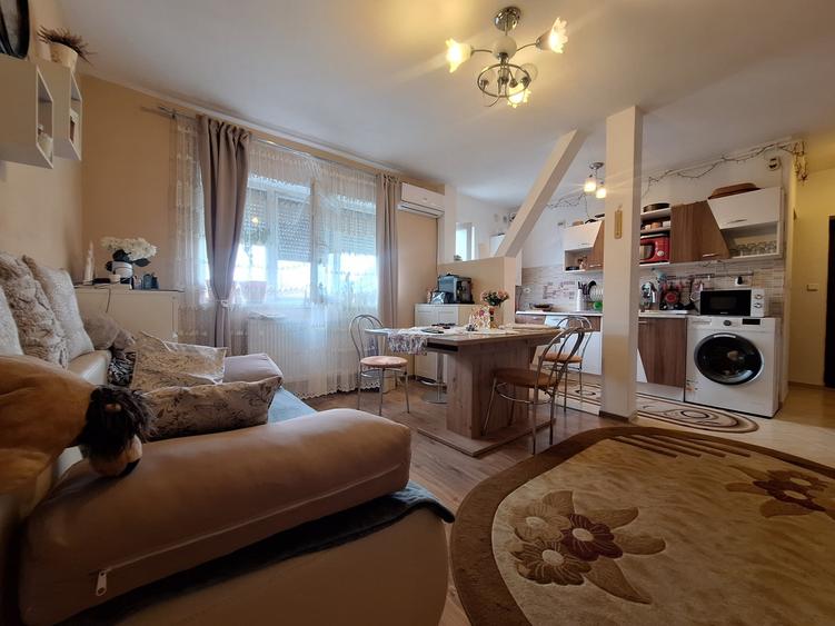 Apartament cu 2 camere semidecomandat, mobilat în Girocului