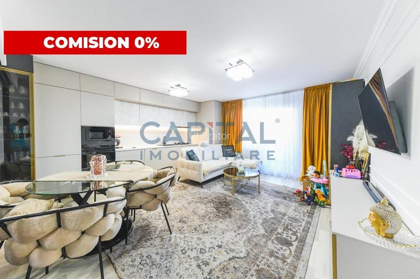 C0MISION 0! 2 camere de lux, 59mp, terasa 15mp, etaj 1/8, imobil 2019