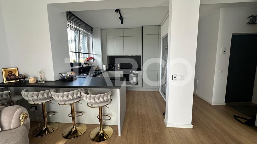 Apartament 2 camere 53 mpu finisat modern balcon utilat mobilat - 3
