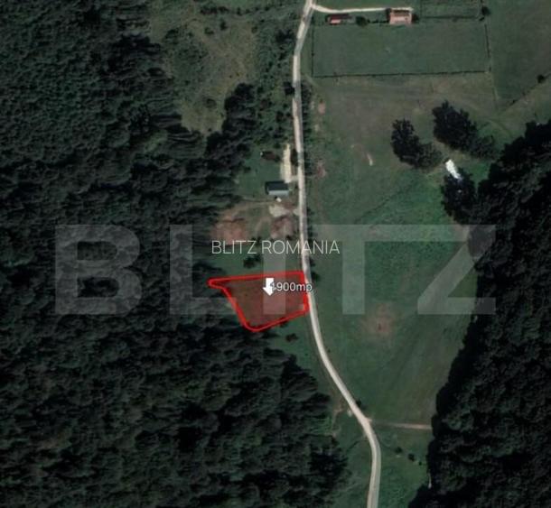 Teren la marginea padurii in Cristian 1900mp Teren la marginea padurii in Cristian 1900mp