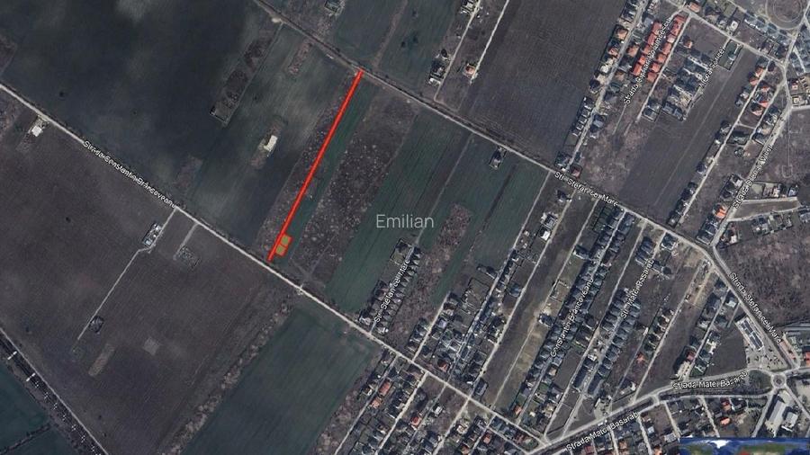 Teren 1000 mp (2 x 500 mp), extravilan, Otopeni Zona Odai