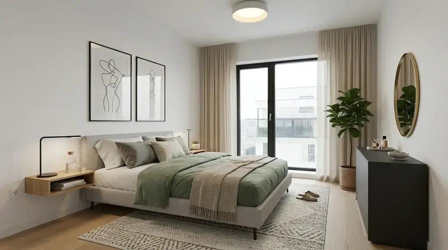 2 Camere Finisat LUX | NuscoCity Faza 2 |Aviatiei - Pipera | Finalizat - 8