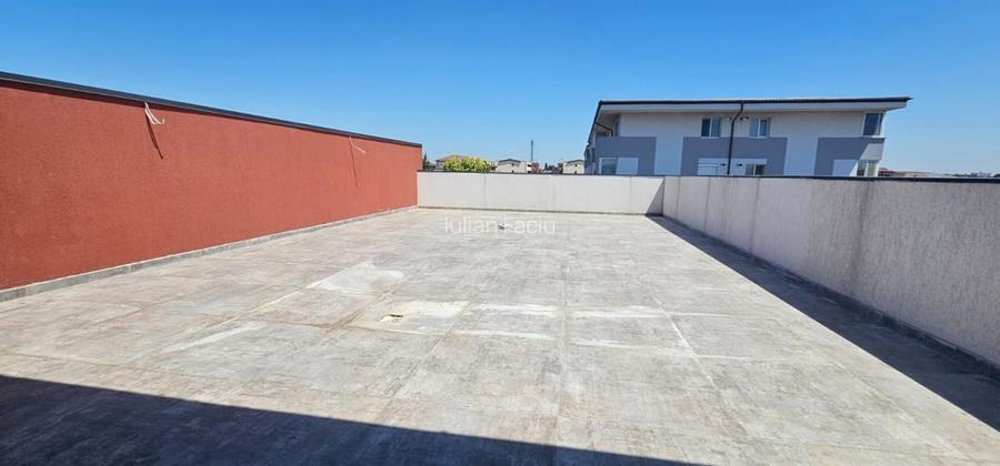 Apartament 2 camere cu terasa de 76 mp Popesti Agnes.