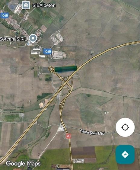 Vand teren langa Autostrada Sibiu - 1