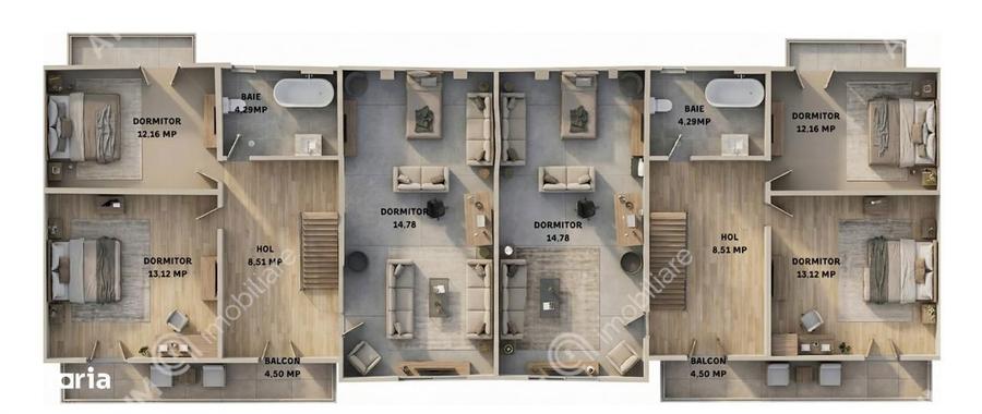 Casa cu 4 camere si teren propriu de 260 mp localizat in Selimbar Mohu - 5