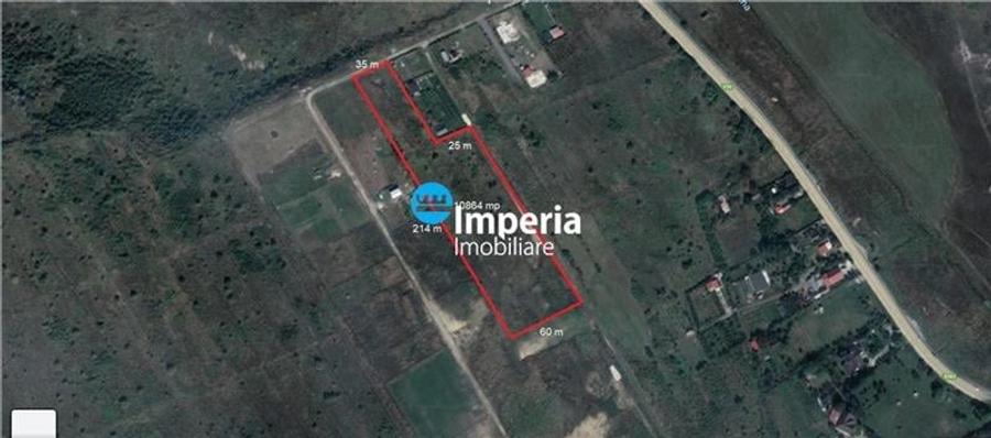 Teren de vanzare, sup 10864 mp, zona Carlig - 1