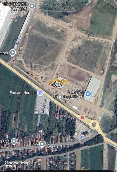Teren intravilan 2.128 mp langa viitorul Urbano Mall Floresti - 3