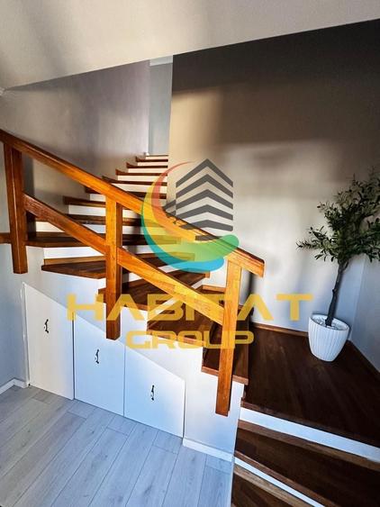 Vila 5 camere, complet mobilată utilată 130 mp utili, teren 250 mp, parter etaj - 10