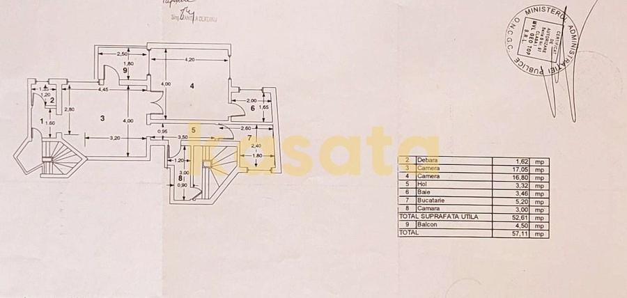 2 Camere | Clădire Interbelică | Centrala proprie | Acces stradal - 21
