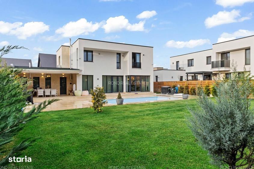 Vila design complet mobilata si utilata, cu piscina in Paradisul Verde - 1