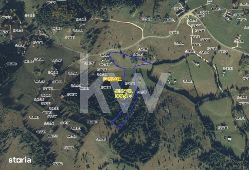 Teren Fundata, Brasov, intravilan, extravilan. COMISION 0% pret bun - 3