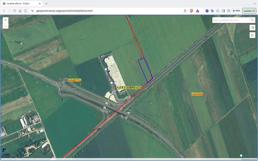 Teren agricol intravilan de 41476 mp, în Sânpetru
