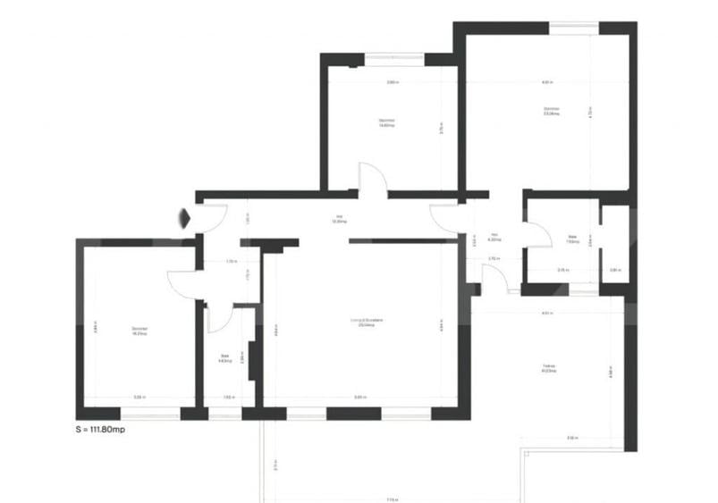 Penthouses 4 camere, 116 mp utili + terasa, zona Ghirodei - 1