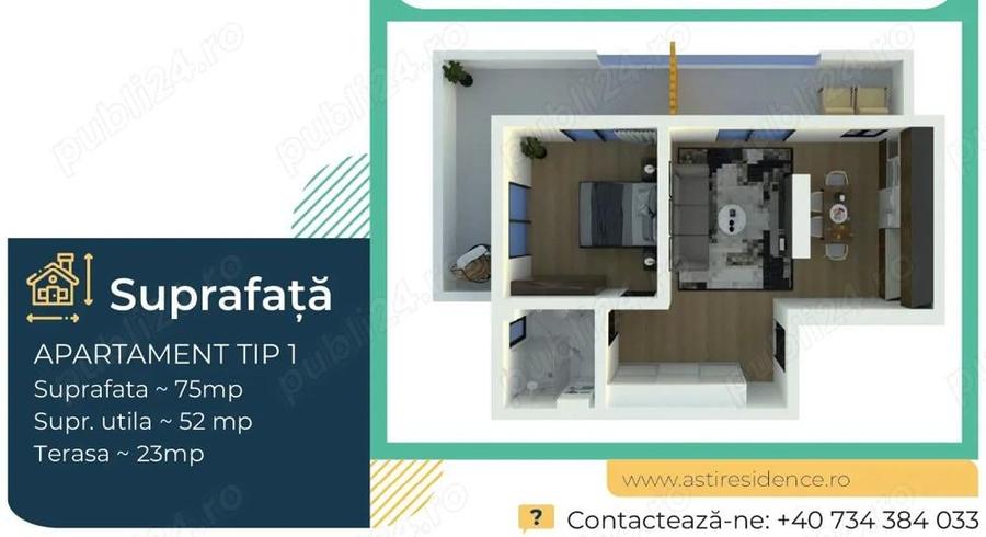 Apartamente 2 Camere+Terasa! La 100m de plaja-Direct de la Dezvoltator - 8