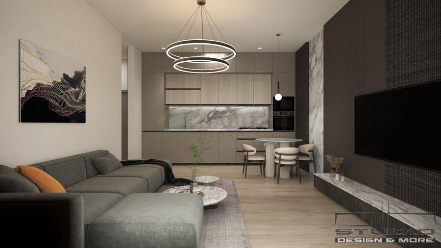 Apartament spațios de 3 camere la etaj, 74 mp utili + balcon – Tunari - 15