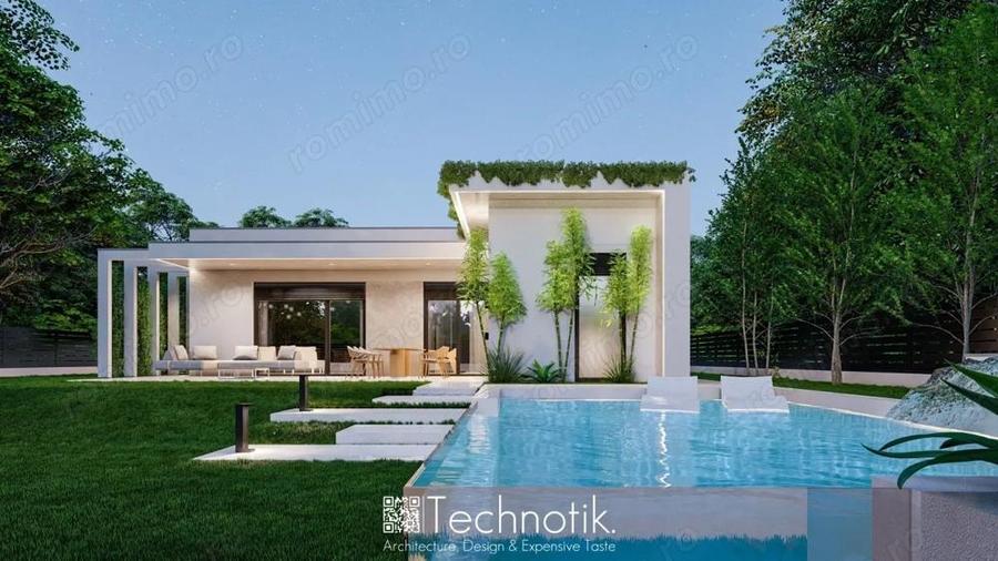 Arhitectura Moderna - Eleganta Pe un Singur Nivel - Luxury - 10